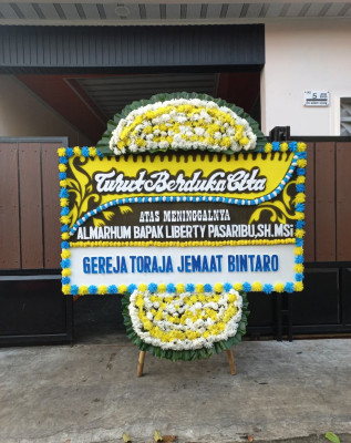 Papan Bunga Duka di Tabona
