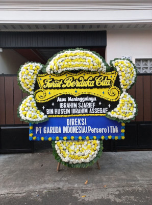 Papan Bunga Duka di Tabona