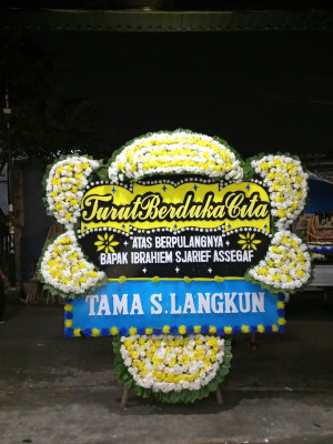 Papan Bunga Duka di Tabona
