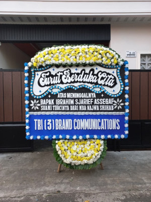 Papan Bunga Duka di Tabona